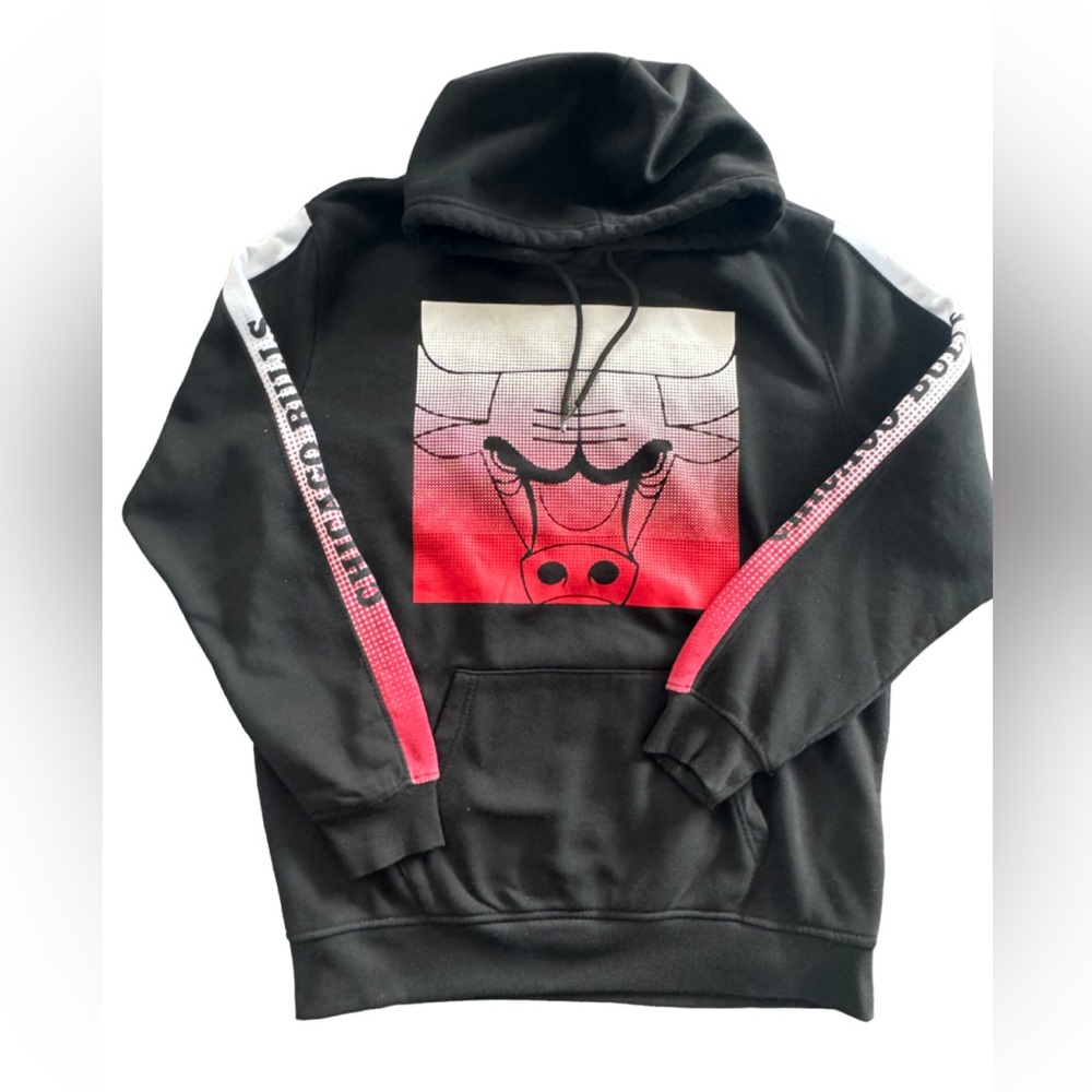 NBA | Chicago Bulls NBA Branded Gradient Logo Pullover Size L